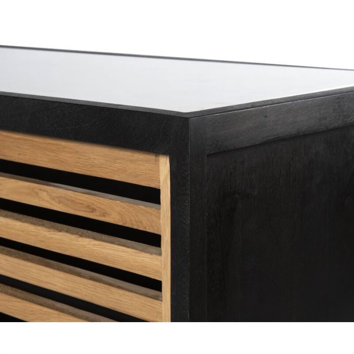 brown and black wood tv stand
