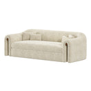 Eluna SofaStandard Quality | Only 40 Kg Soft Foaming / Biege | Boucle