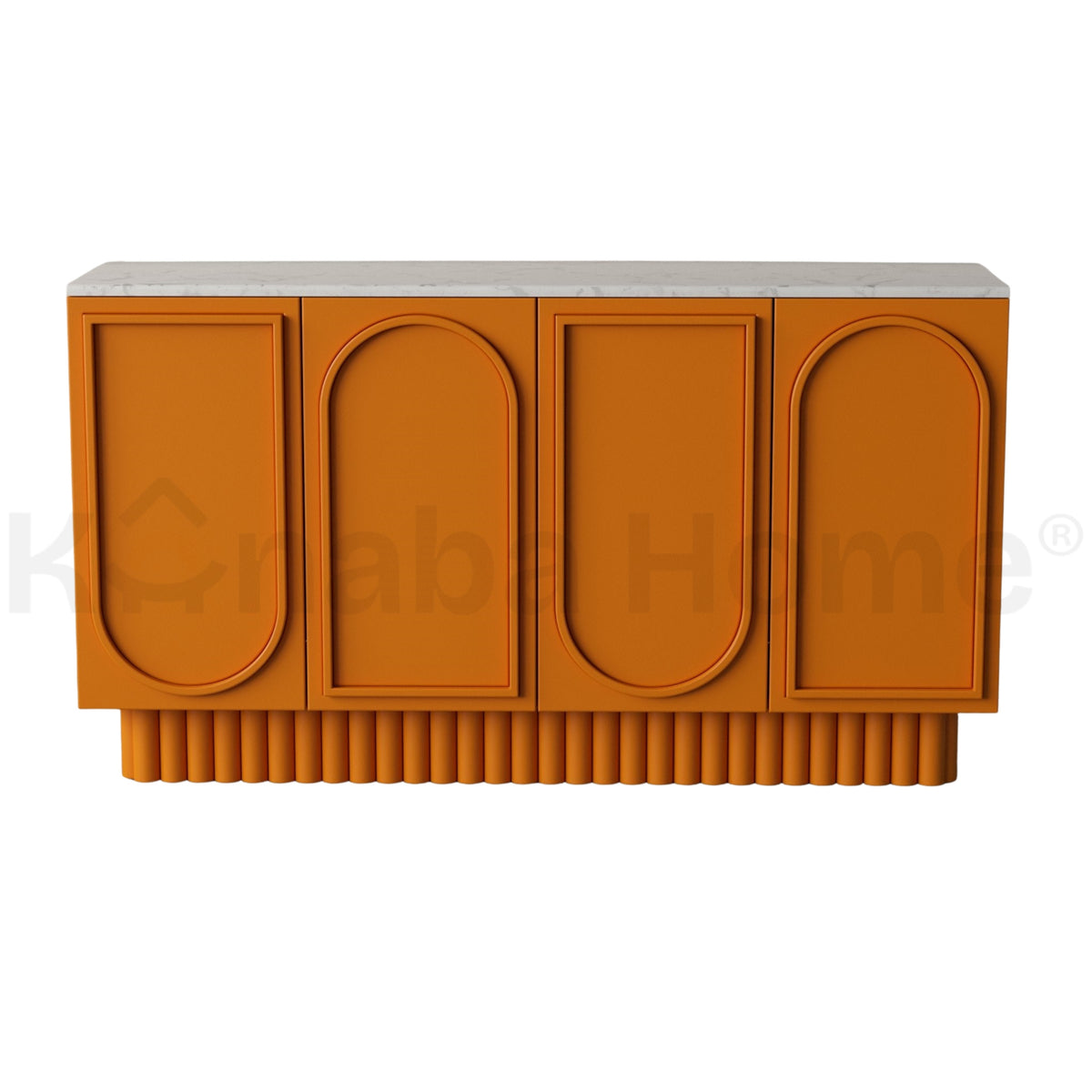 Elvora Dresser-German MDF wood-Ibiza Marble Top-Kanaba Home
