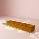 Ezo Extendable TV UnitRust & Green / Without Cable Hole