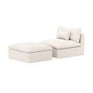 Fae ChairSoft Beige / With Ottoman