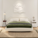 Sela Floating BedCalifornia King Size Bed: Mattress Size 200 x 200 cm | Overall Dimensions: W 250 x D 235 x H 120 cm from floor