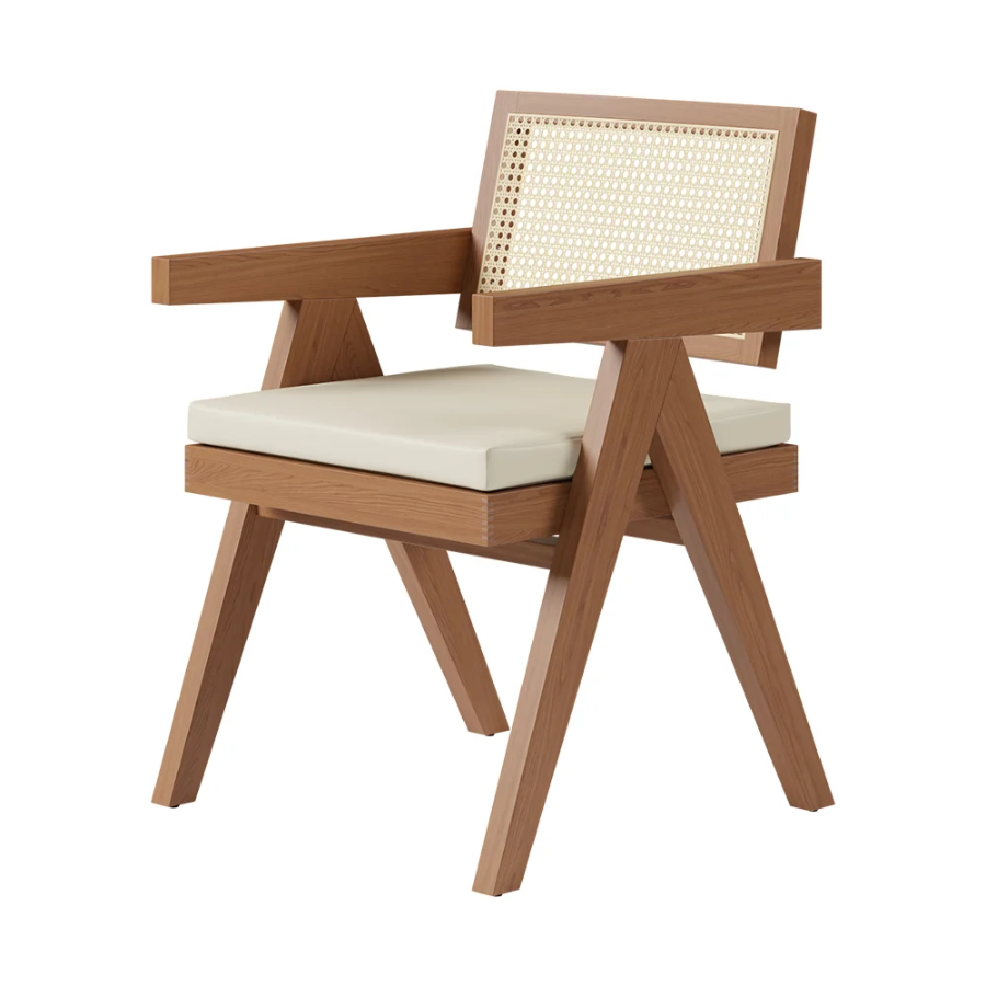 Felix Dining ChairDark Walnut | Seat With Upholstery