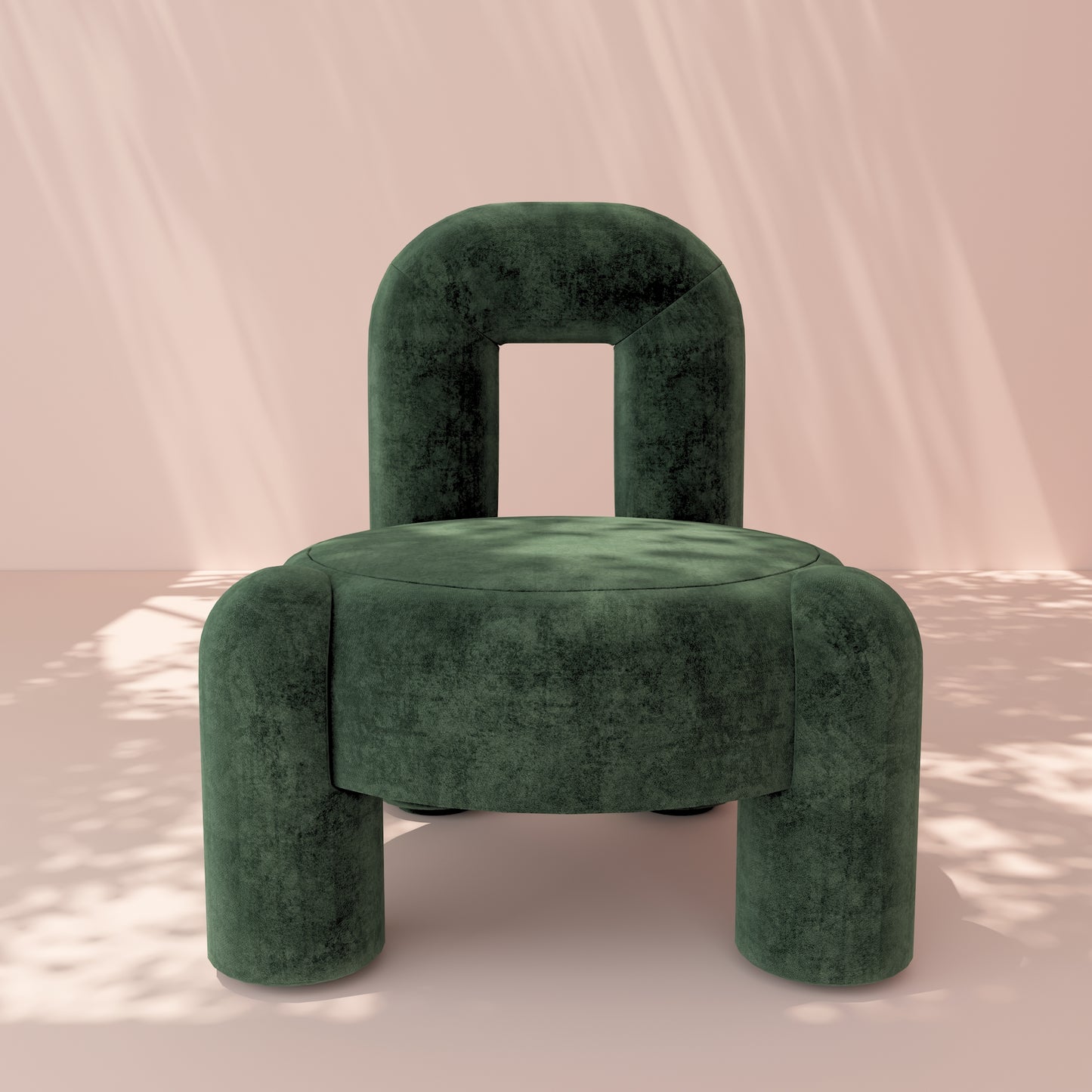 Green Velvet Accent Chair 