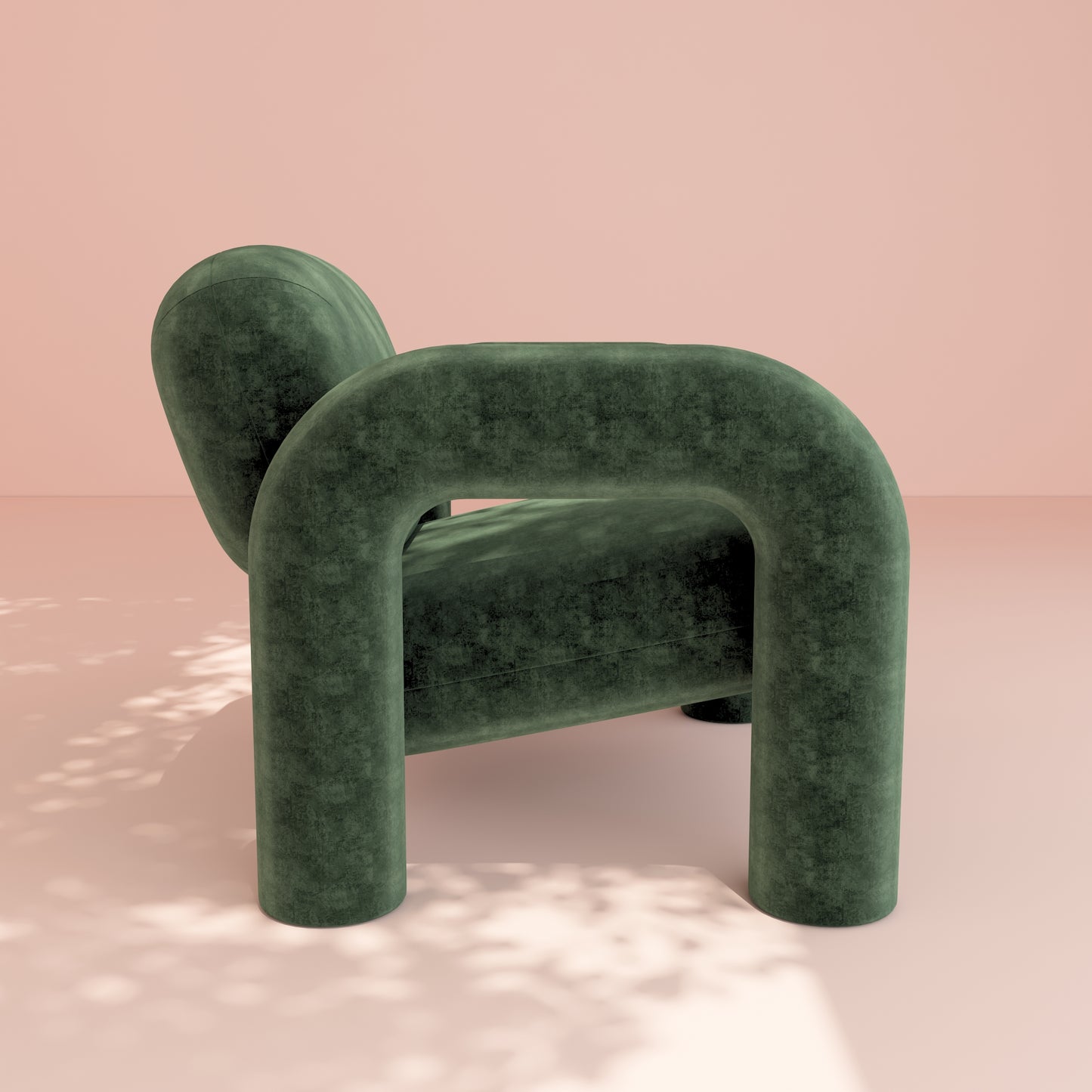 Modern Velvet Armchair 