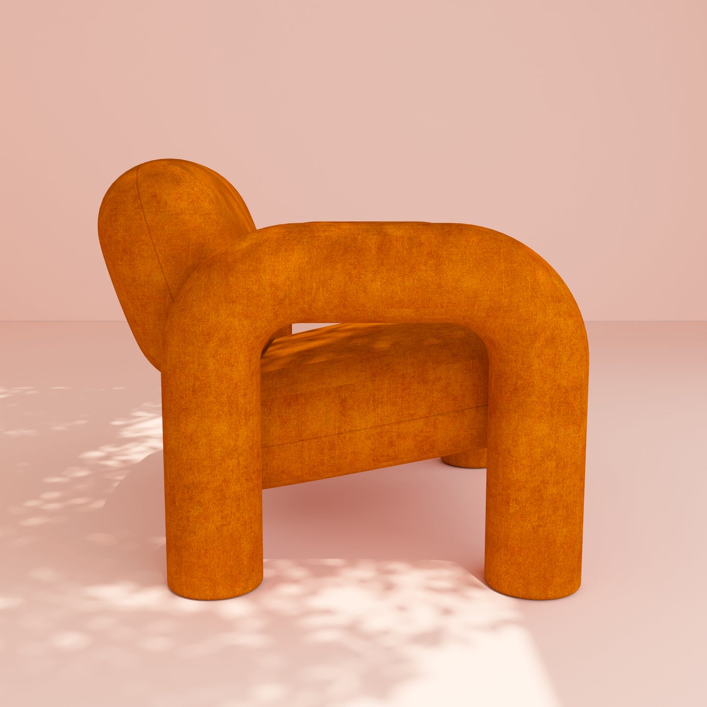 Premium Velvet Armchair 