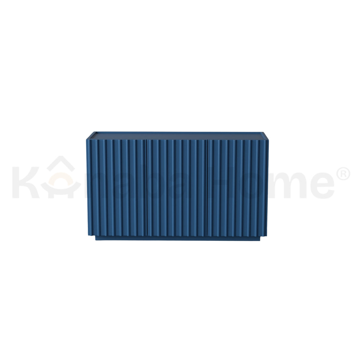 Harmonic Dresser-German MDF & Beech wood strips-Clean fluted-front design-Kanaba Home
