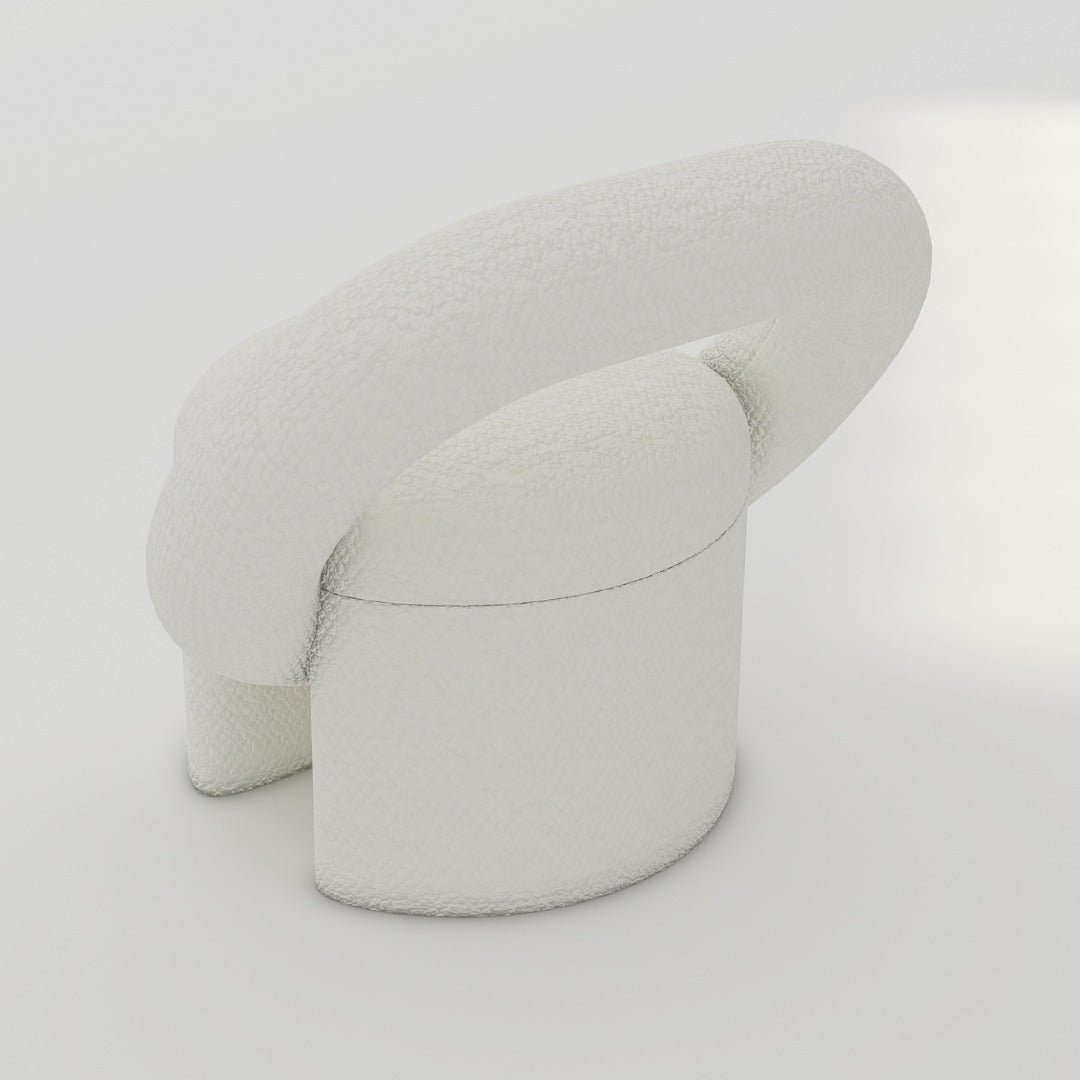  Solid Wood Accent Chair 