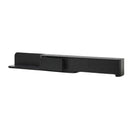 Isle Extendable TV UnitBlack / Without Cable Hole