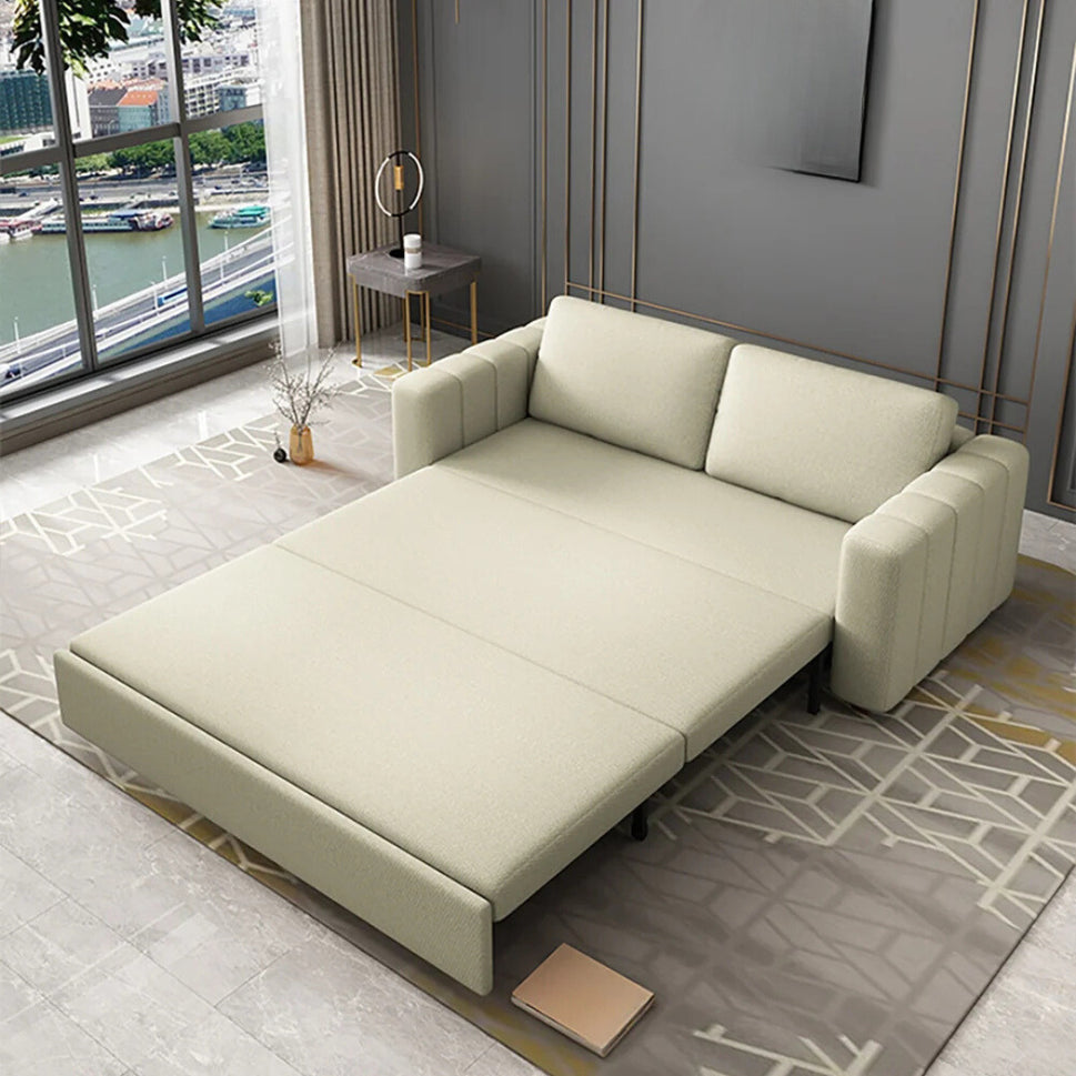 Ivy Sofa BedOption 2: Sofa Dimensions: W 240 cm x D 120 cm x H 75 cm | Bed Dimensions: W 240 cm x D 220 cm x H 75 cm | Mattress: 200 x 200 cm / Beige
