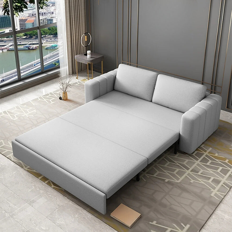 Ivy Sofa BedOption 2: Sofa Dimensions: W 240 cm x D 120 cm x H 75 cm | Bed Dimensions: W 240 cm x D 220 cm x H 75 cm | Mattress: 200 x 200 cm / Grey