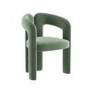 Alara Dining ChairGreen | Velvet