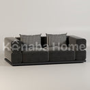 Kanaba Aura 2 Seater SofaBLACK MADRID 2660-25 + MADRID 2510-30