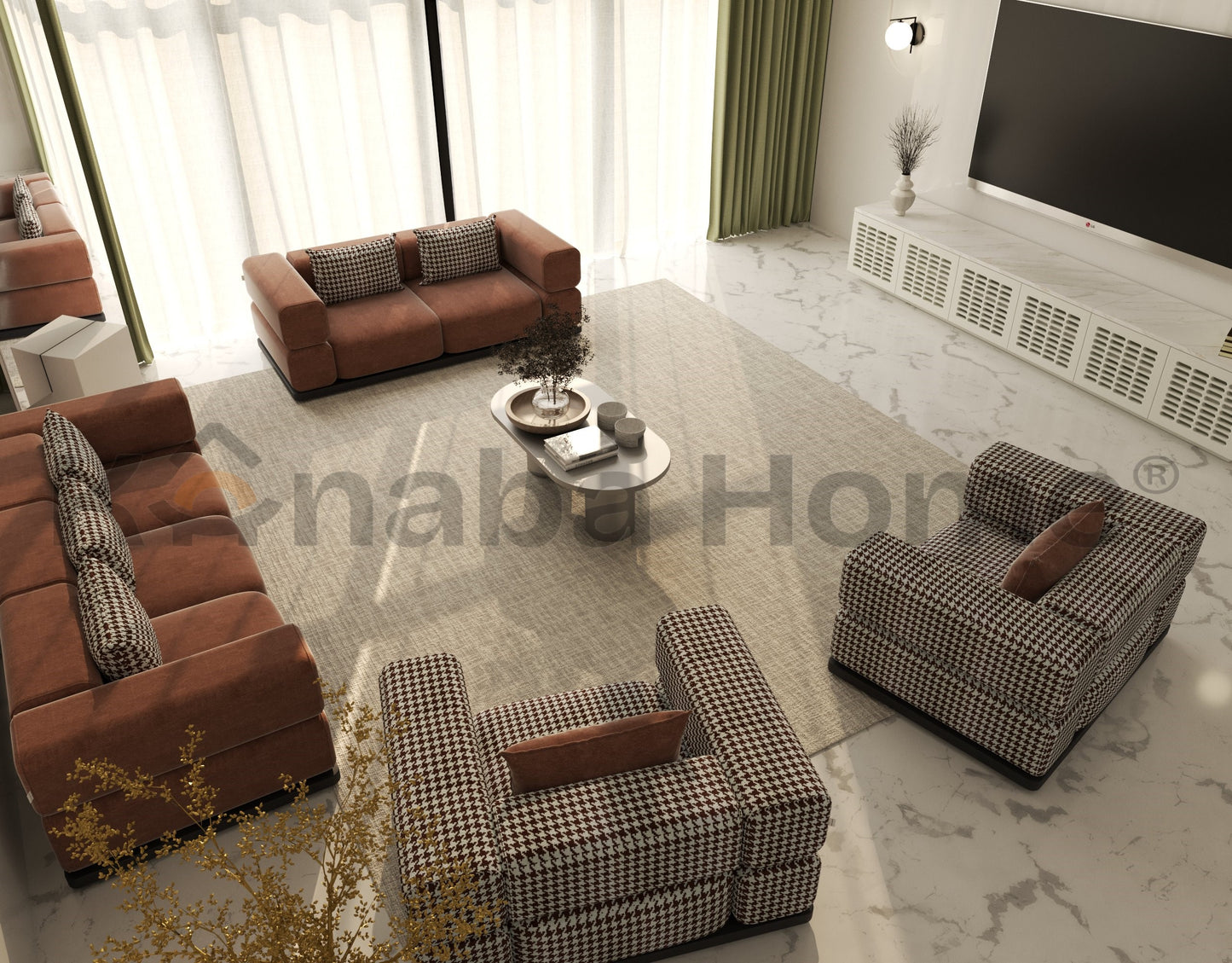 modern seater set design