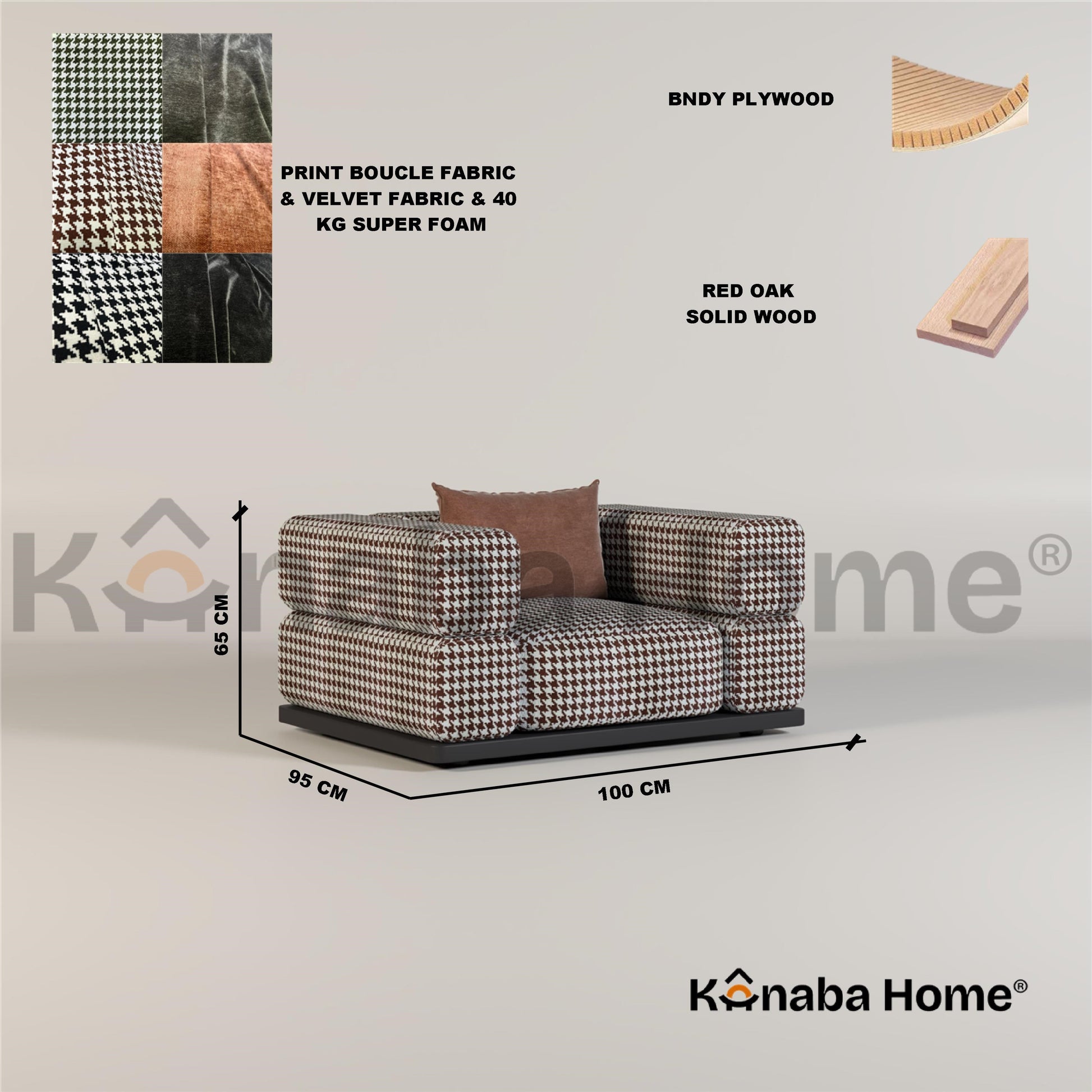 Kanaba Aura Single Seater Armchair