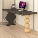 Keily DeskBlack / Light Wood