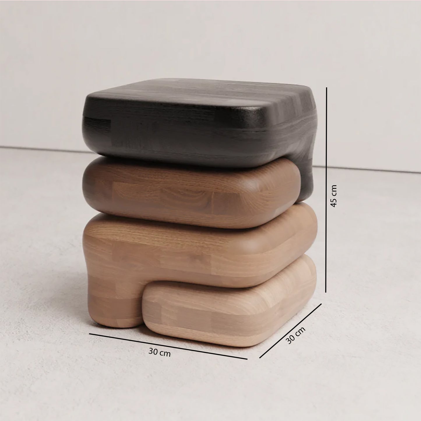 Square Side Table dims 