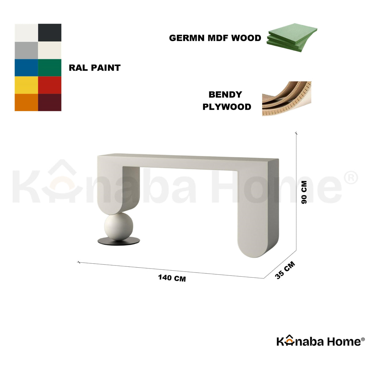 Leano Console Table