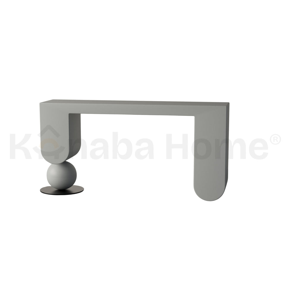 Leano Console TableGREY RAL 9006
