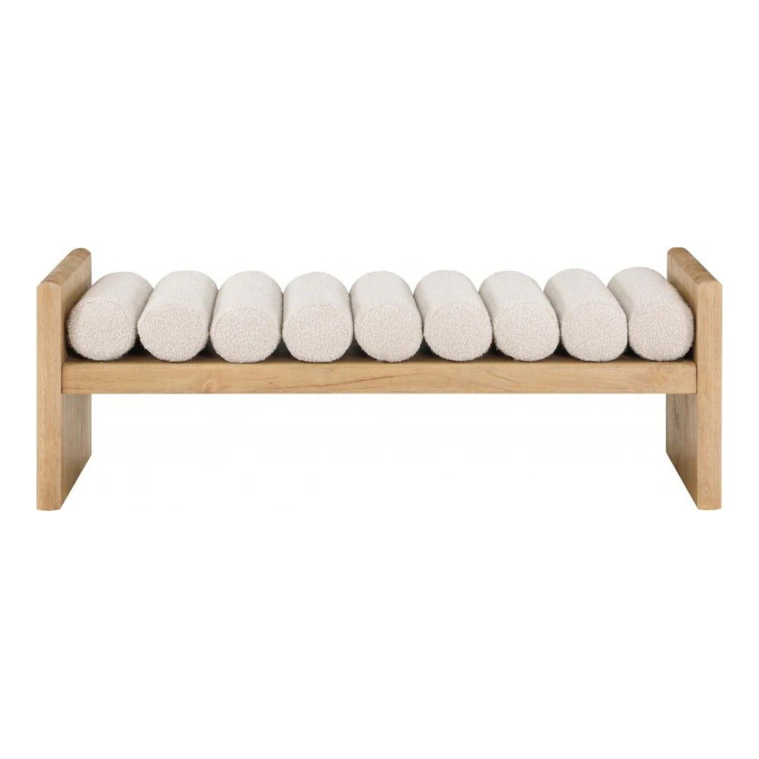 Modern Levi  Boucle Bench 