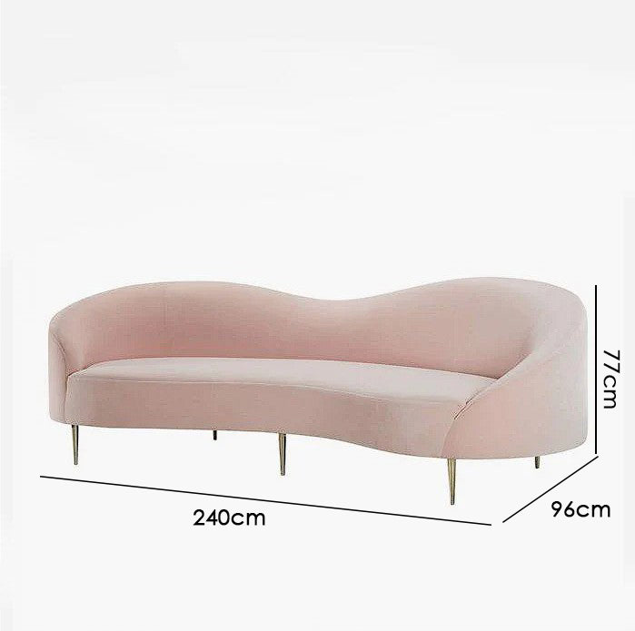 Lily Curve Sofa