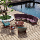 Switch Outdoor Coffee Table with Livo Outdoor Seating Set  3 image