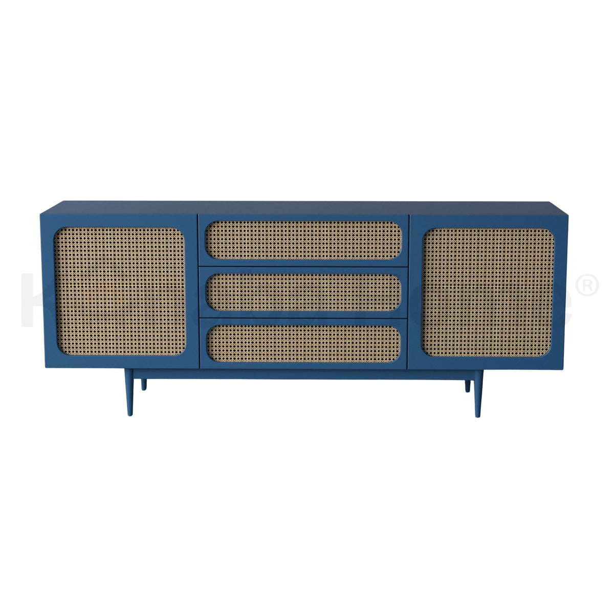 Loomis Rattan Dresser