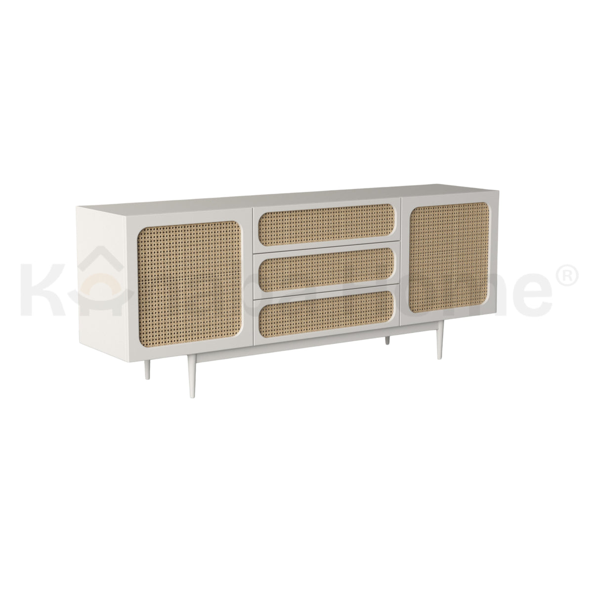 Loomis Rattan Dresser
