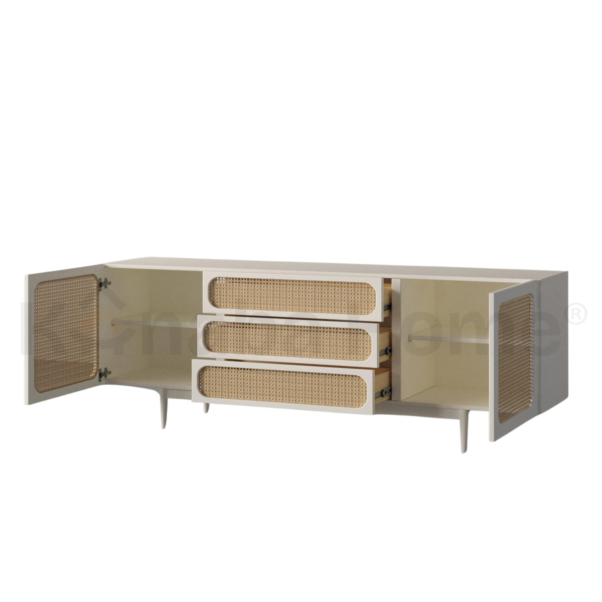 Loomis Rattan Dresser