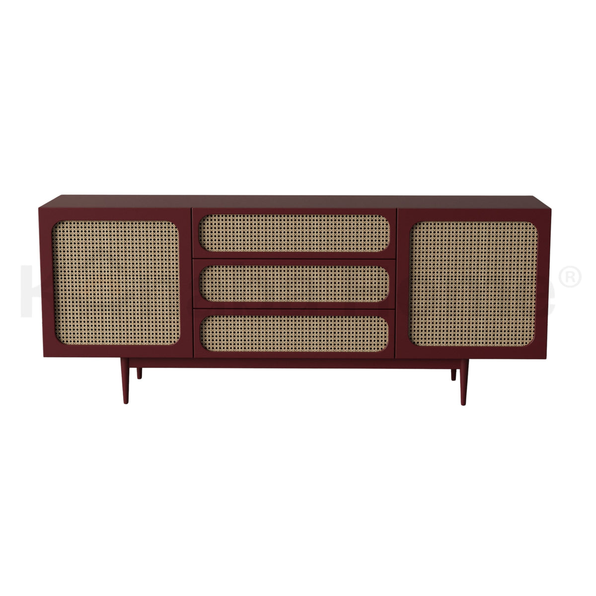 Loomis Rattan Dresser