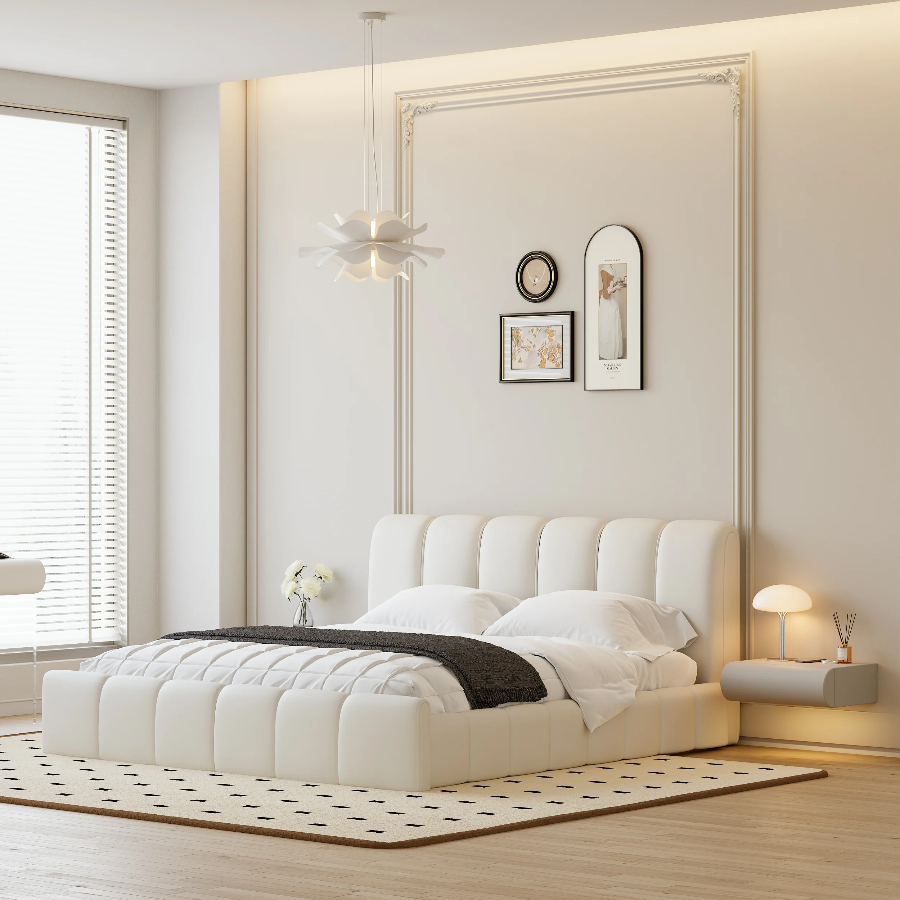 Loria Wall-Mounted Drawer Nightstand