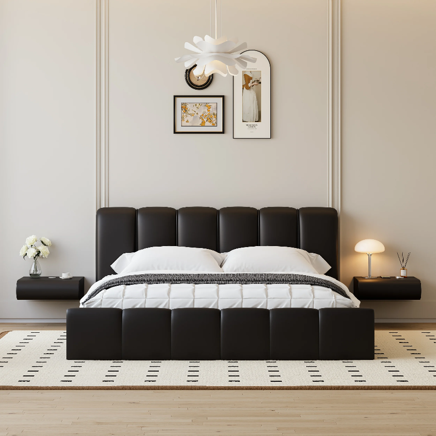 Loria Wall-Mounted Drawer Nightstand