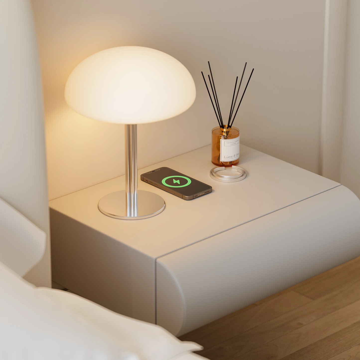 Loria Wall-Mounted Drawer Nightstand