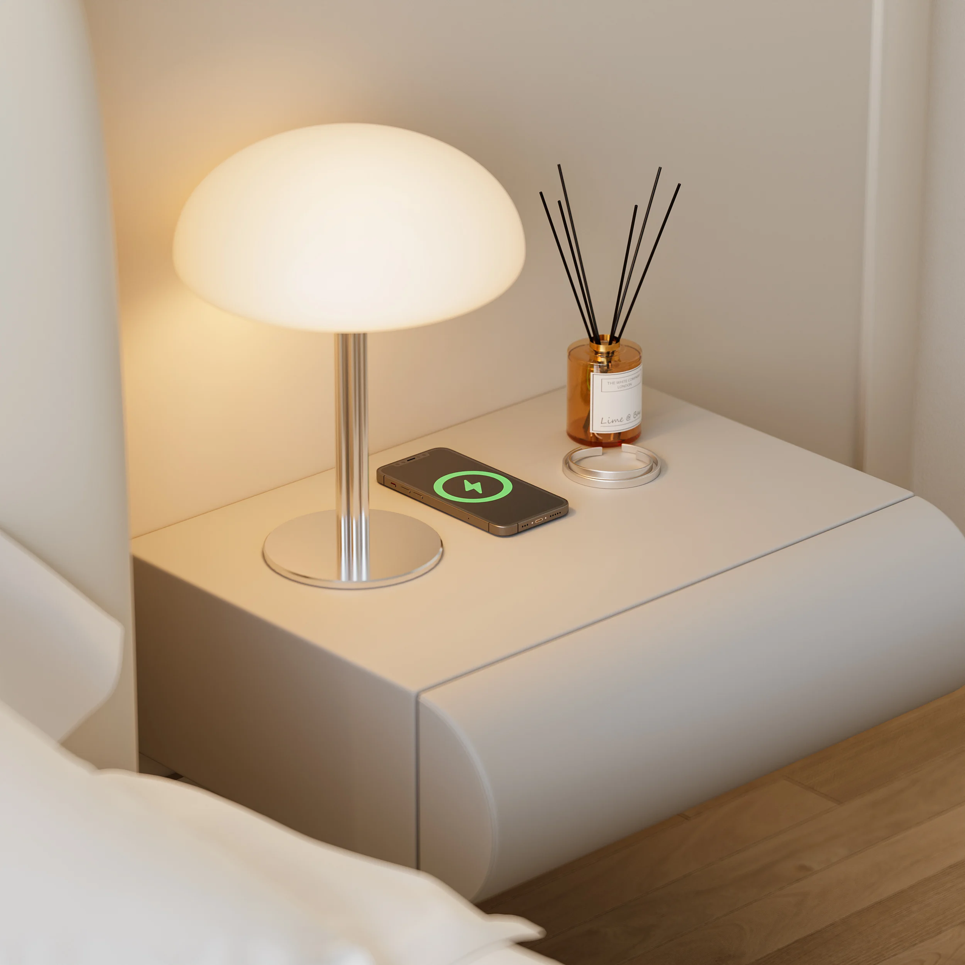 Loria Wall-Mounted Drawer Nightstand