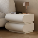 Loria 2-Drawers NightstandWhite 1274 RAL