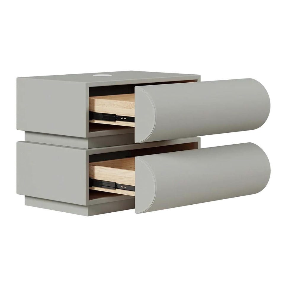 Loria 2-Drawers Nightstand