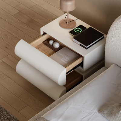 Loria 2-Drawers Nightstand