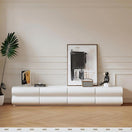 Loria TV UnitFloor Stand with 8 Drawers / Off-White Creamy 9001 RAL / With Cable Hole