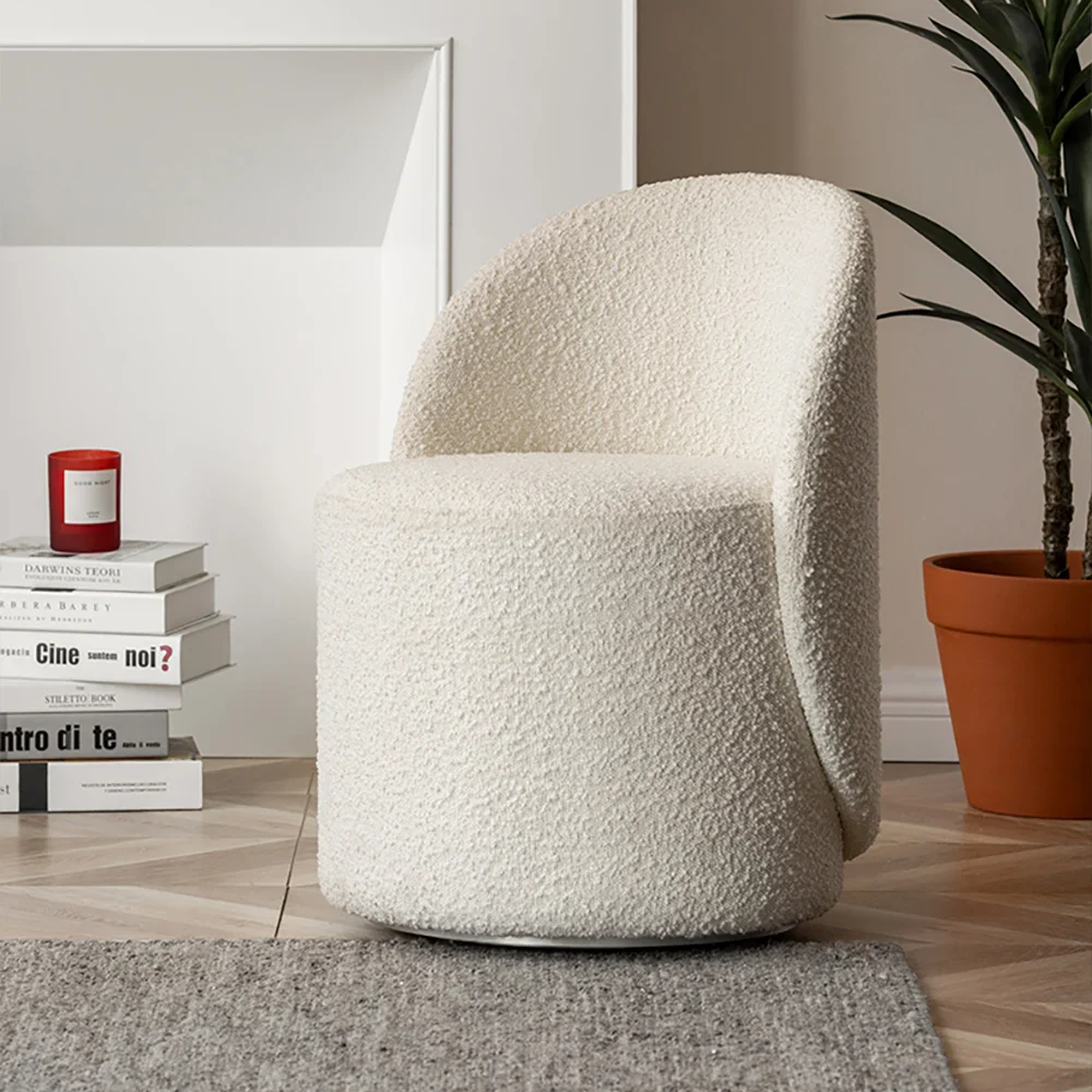 Loria Bar Stool Loria Vanity Stool - Vanity Chair With Back – Kanaba Home