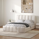 Luka BedQueen Size Bed: Mattress 160 x 200 cm | Overall W 180 x D 230 x H 110 cm