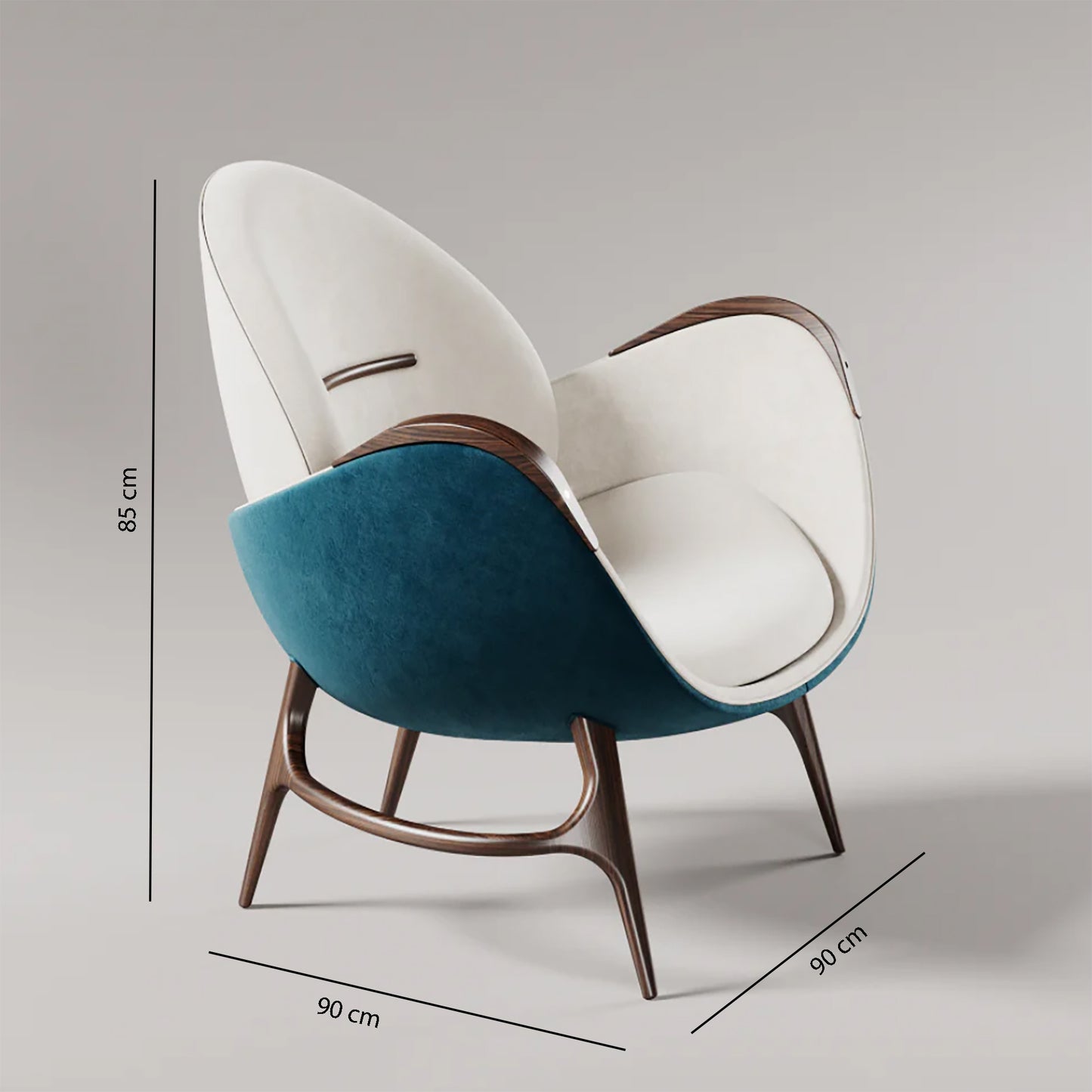 Premium Fabric Armchair Dims 