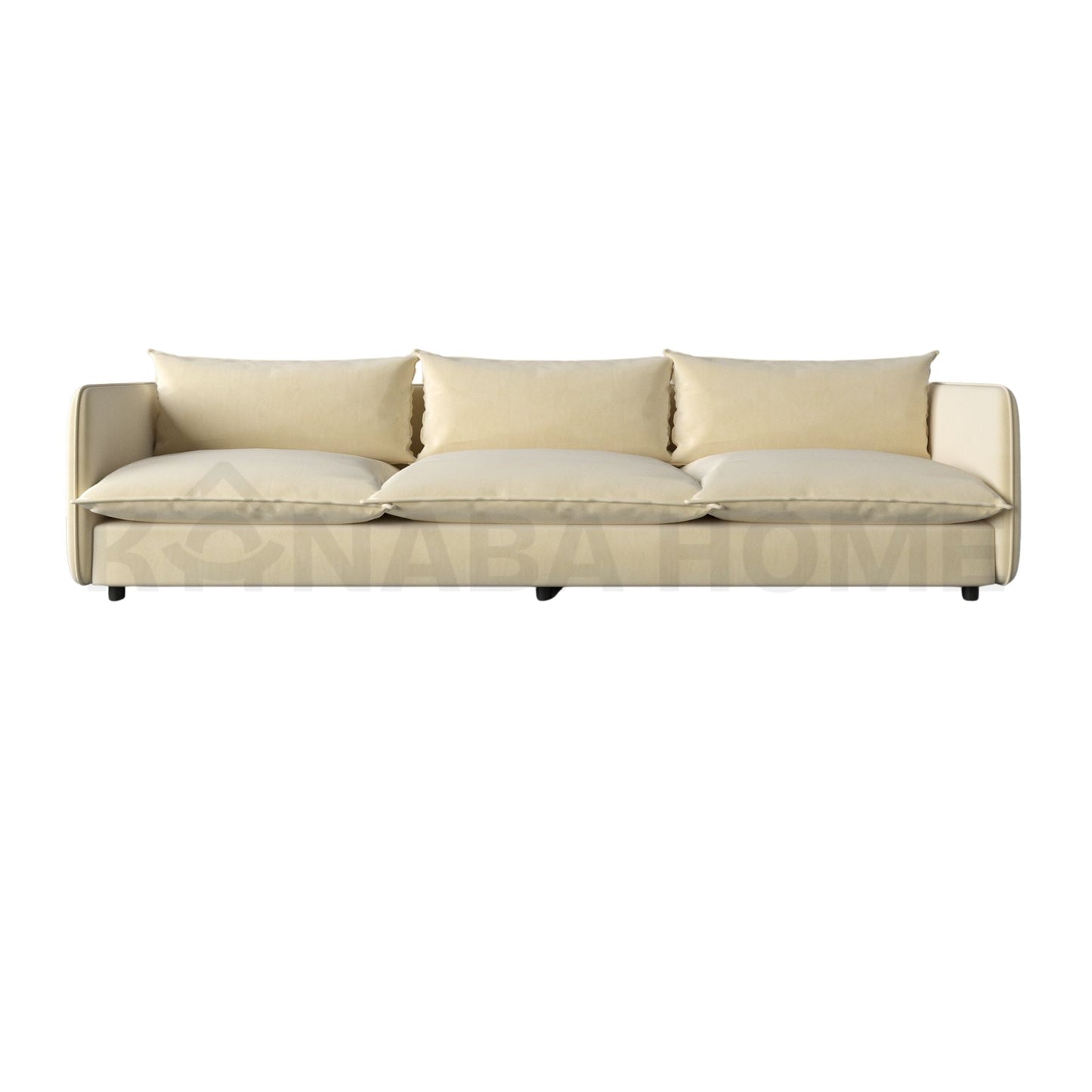 Mallow Sofa-Solid wood construction- 3 Seater, Sofa Dxb- Kanaba Home