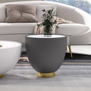 Marco Coffee Table SetGrey Small: W 46 × D 46 × H 45 cm