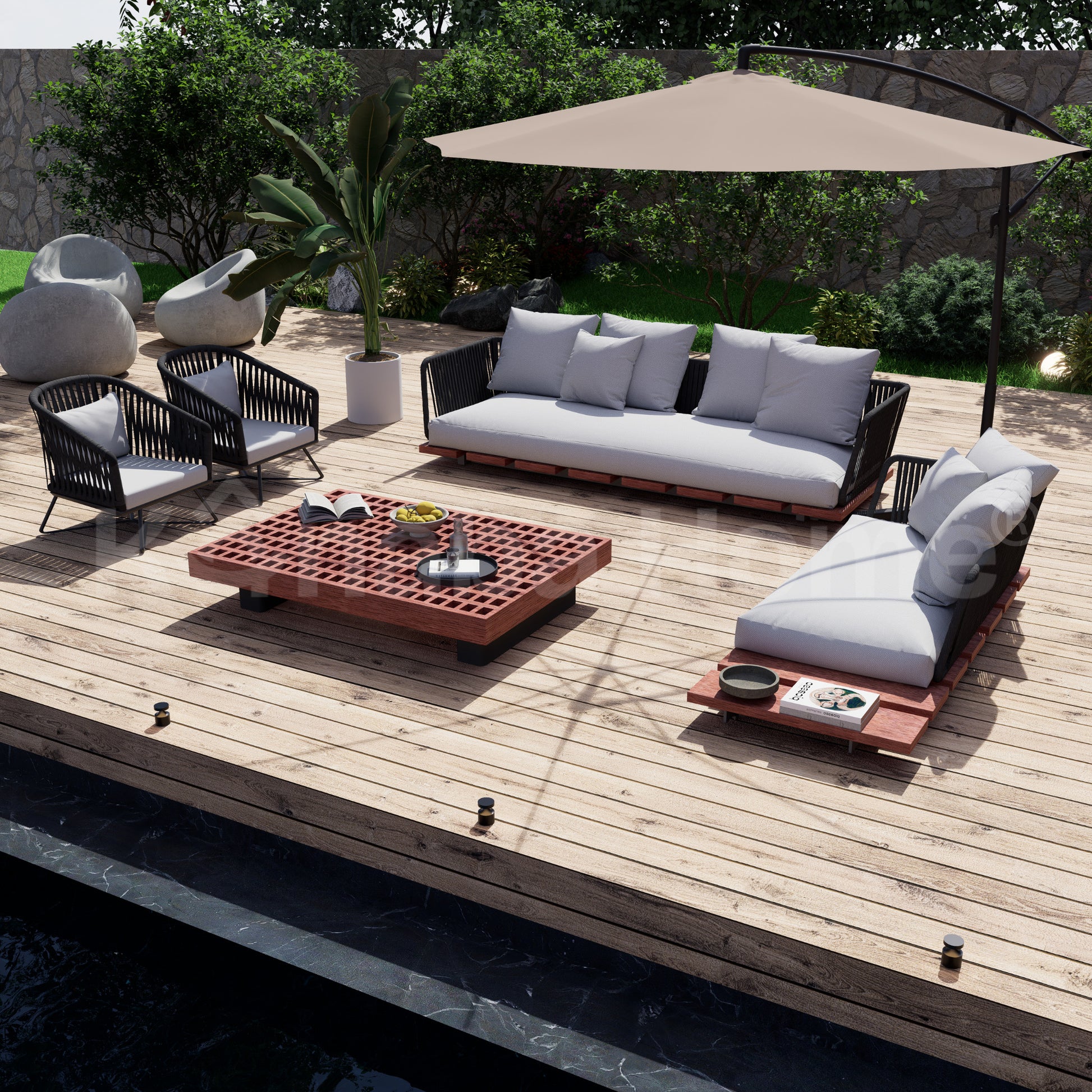 Miro Outdoor Sofa Set