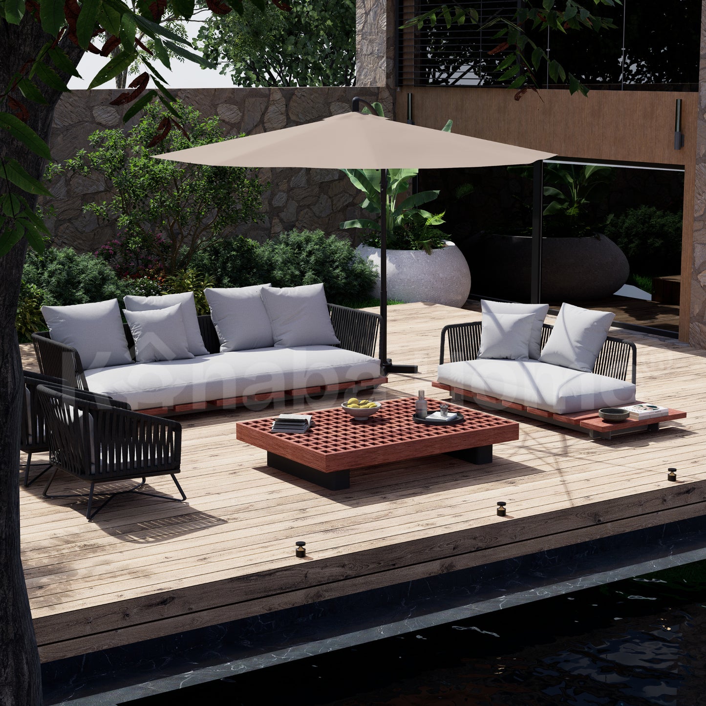 Outdoor Sofa Set