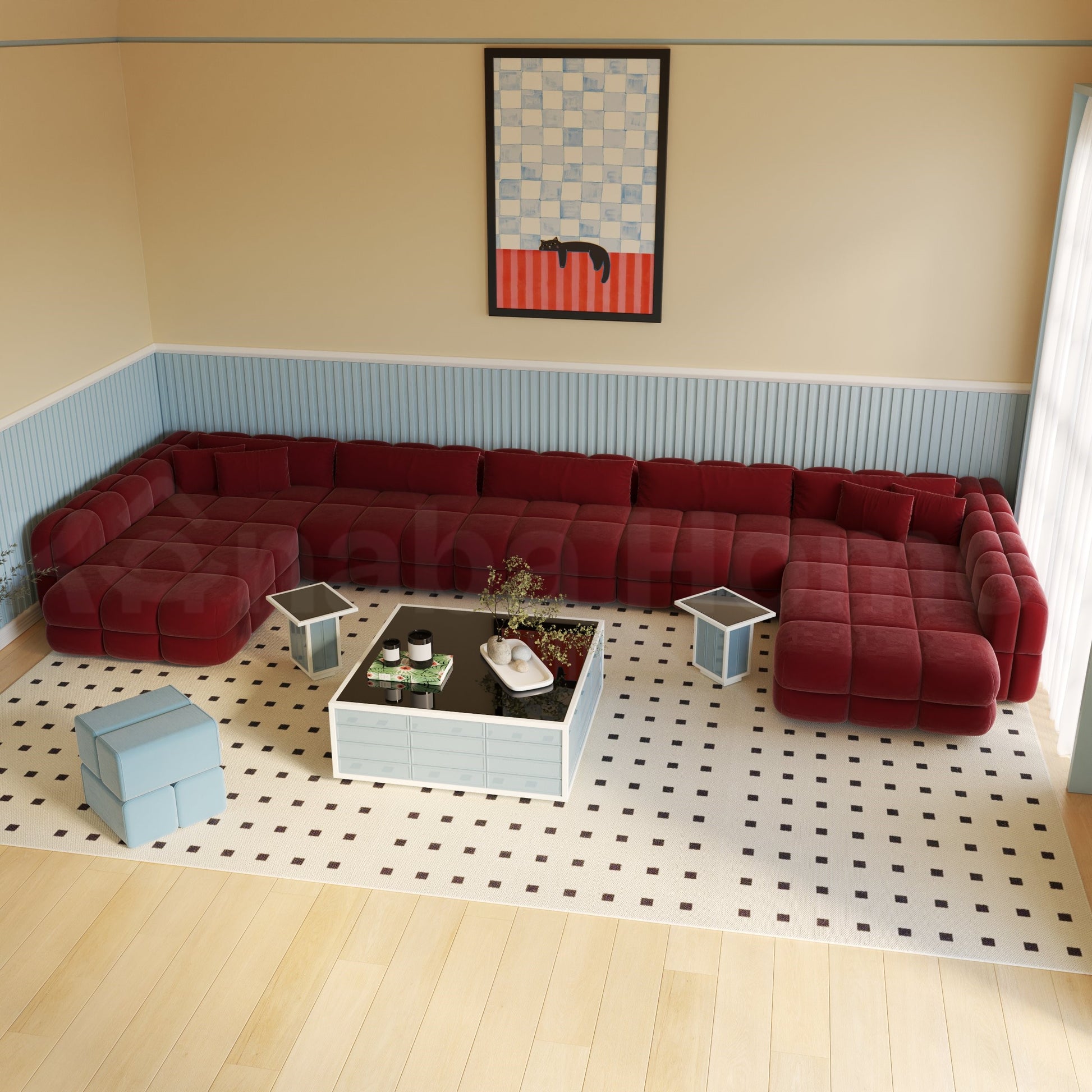 Nestline U Shape sofa