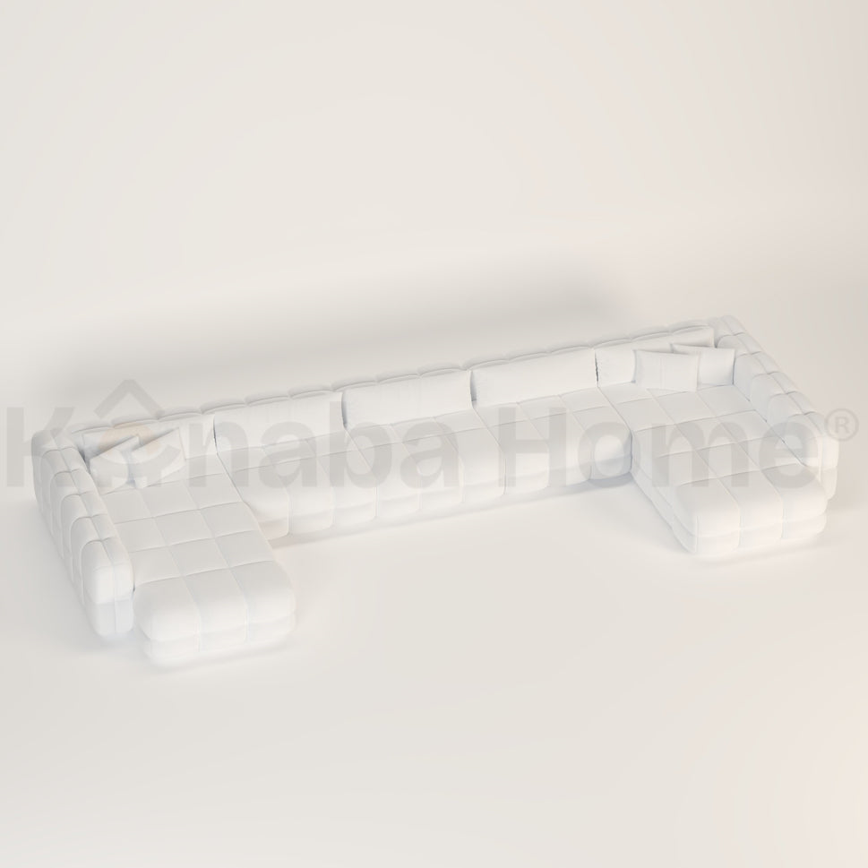 Nestline U Shape sofaWHITE ANC (8020-01)