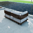 Switch White chaise lounge sofa 2 image