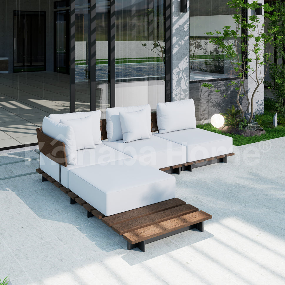 Nivo Outdoor L Shape Sofa