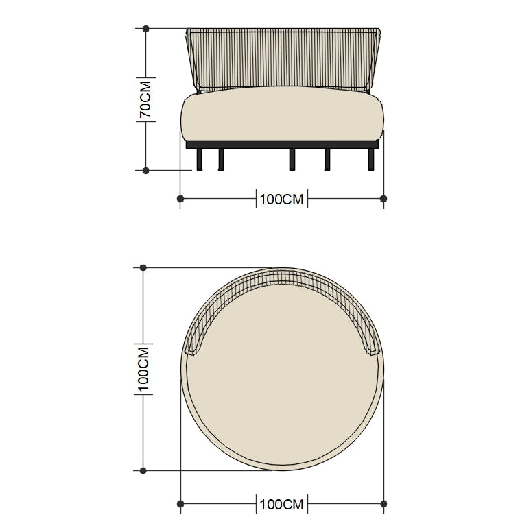 Outdoor Lounge Chair